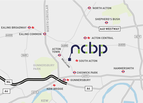 North Chiswick Business Park close to North Circular